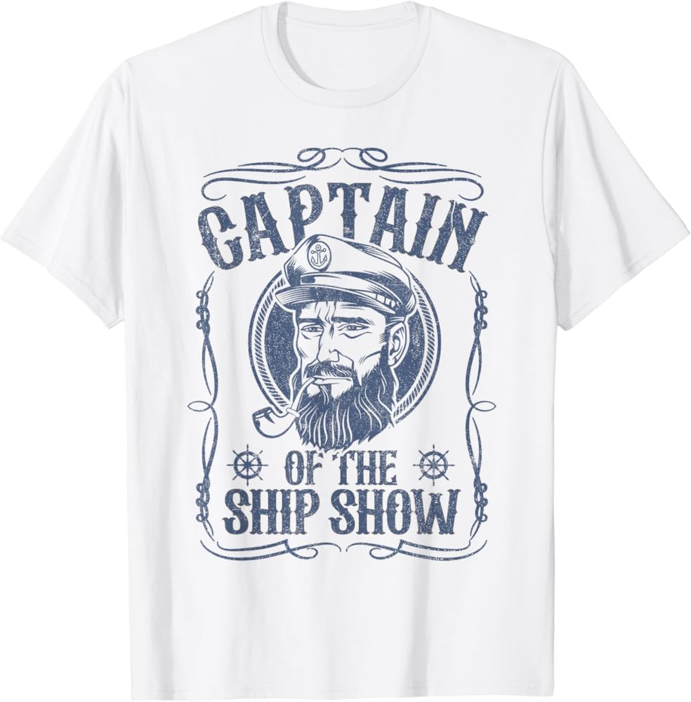 CAPTAIN MARINE TEE / OFF WHITE XL